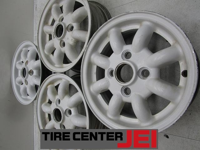 12インチ ローバーミニ 4.5J+35 101.65 中古アルミホイール【4本セット】送料無料(A12-5592)拍卖