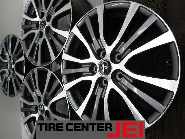 17インチ トヨタ純正 7J+50 114.3 エスティマ 中古アルミホイール【4本セット】送料無料(A17-5602)拍卖