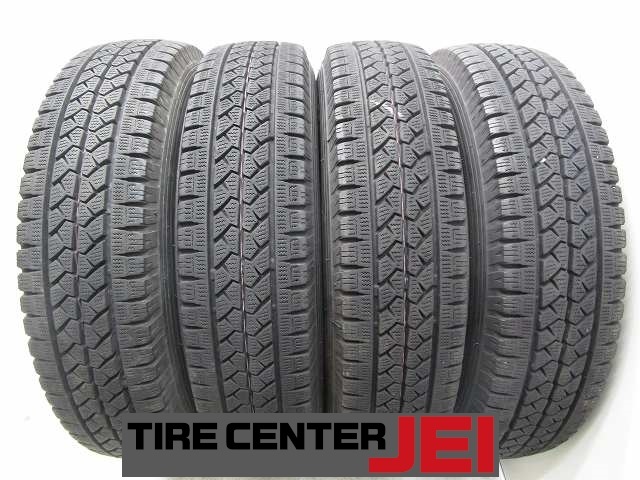 155-80R14 88/86N 7.3-6mm ブリヂストン ブリザックVL1 2022年製 中古スタッドレスタイヤ【4本】送料無料(S14-8255)拍卖