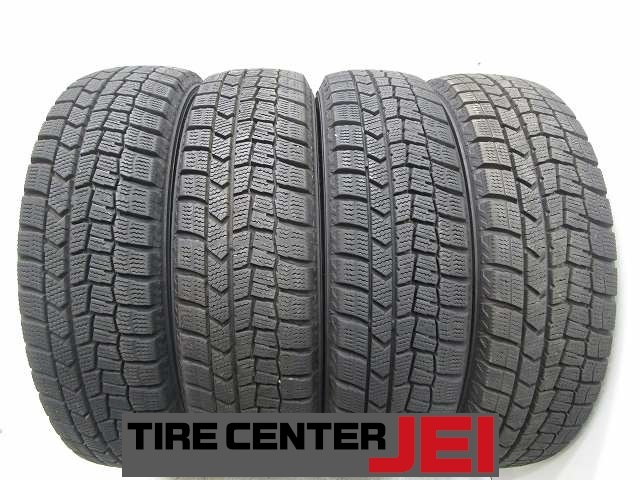 155-65R14 8.5-8分山 ダンロップ ウィンターマックス 2023/2022年製 中古スタッドレスタイヤ【4本】送料無料(S14-8304)拍卖