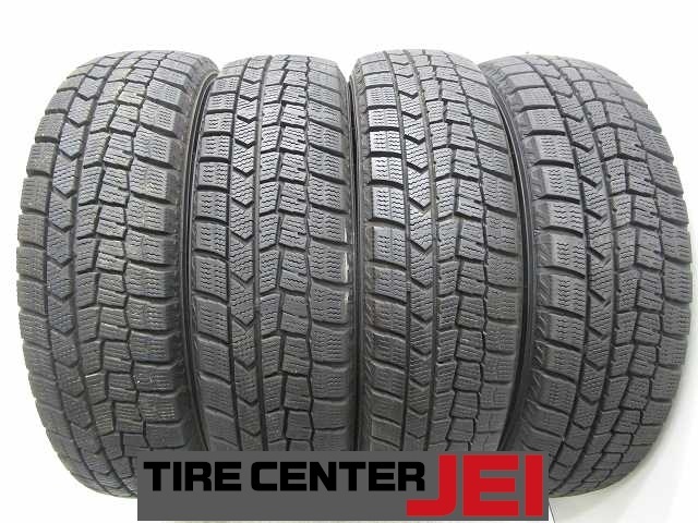 155-65R14 8.5-8分山 ダンロップ ウィンターマックス 2022年製 中古スタッドレスタイヤ【4本】送料無料(S14-8330)拍卖