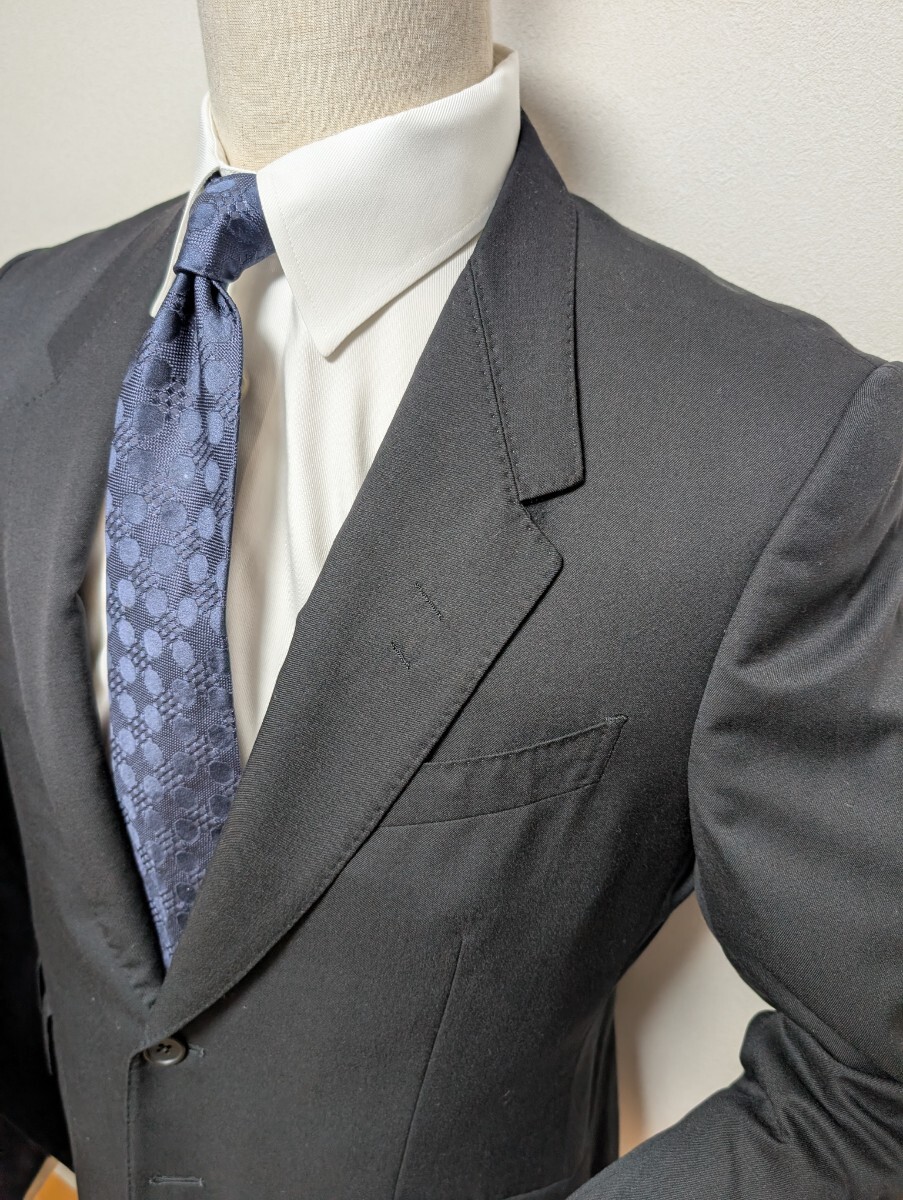 美品★ポール・スミスコレクション ブラックスーツ Lサイズ 総裏地 ターンナップスリーブ拍卖