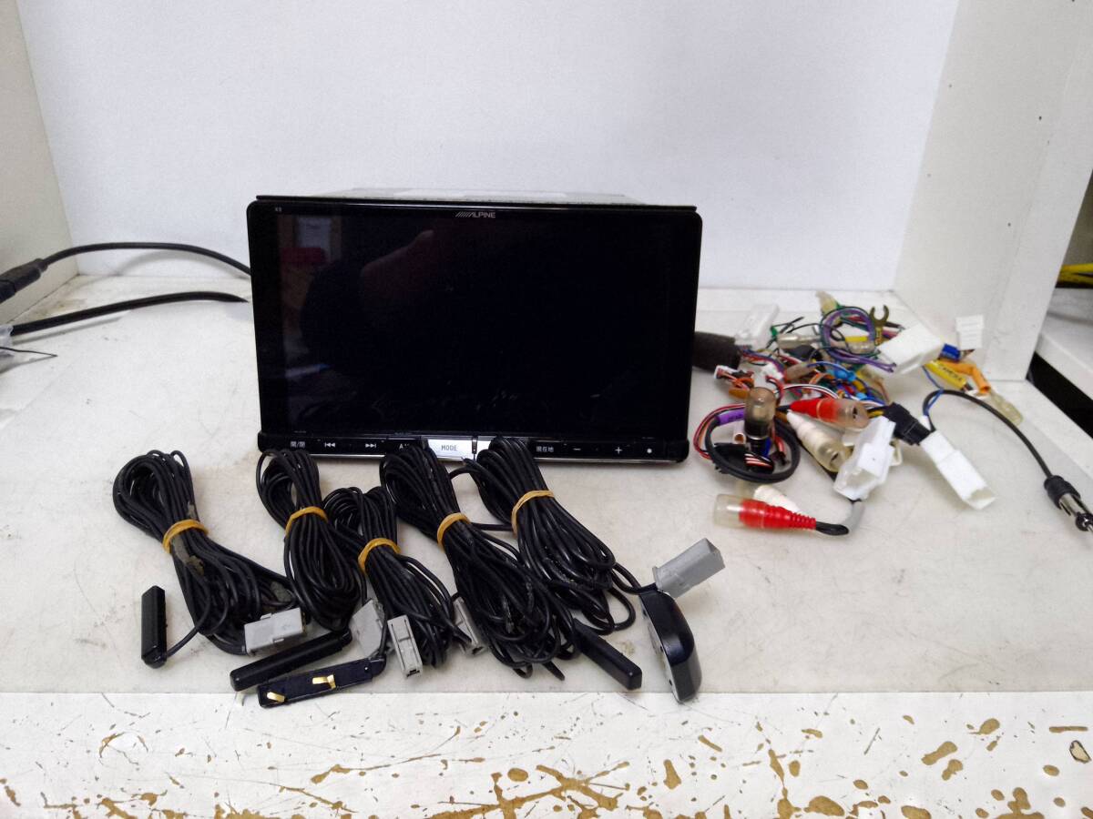 即決!アルパイン9インチナビ X9 2020年データ トヨタ用拍卖