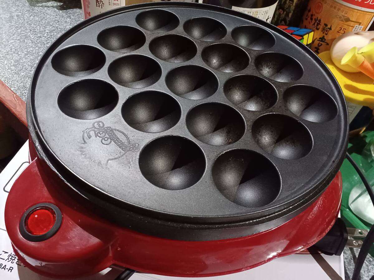 アイリスオーヤマたこ焼き器、40ミリ18穴拍卖
