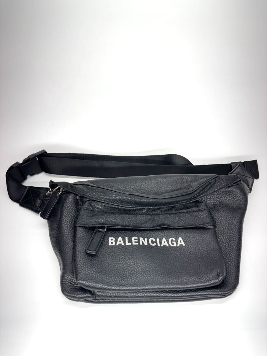 BALENCIAGA バレンシアガ バッグ ウエストバッグ ブラック 売り切り拍卖