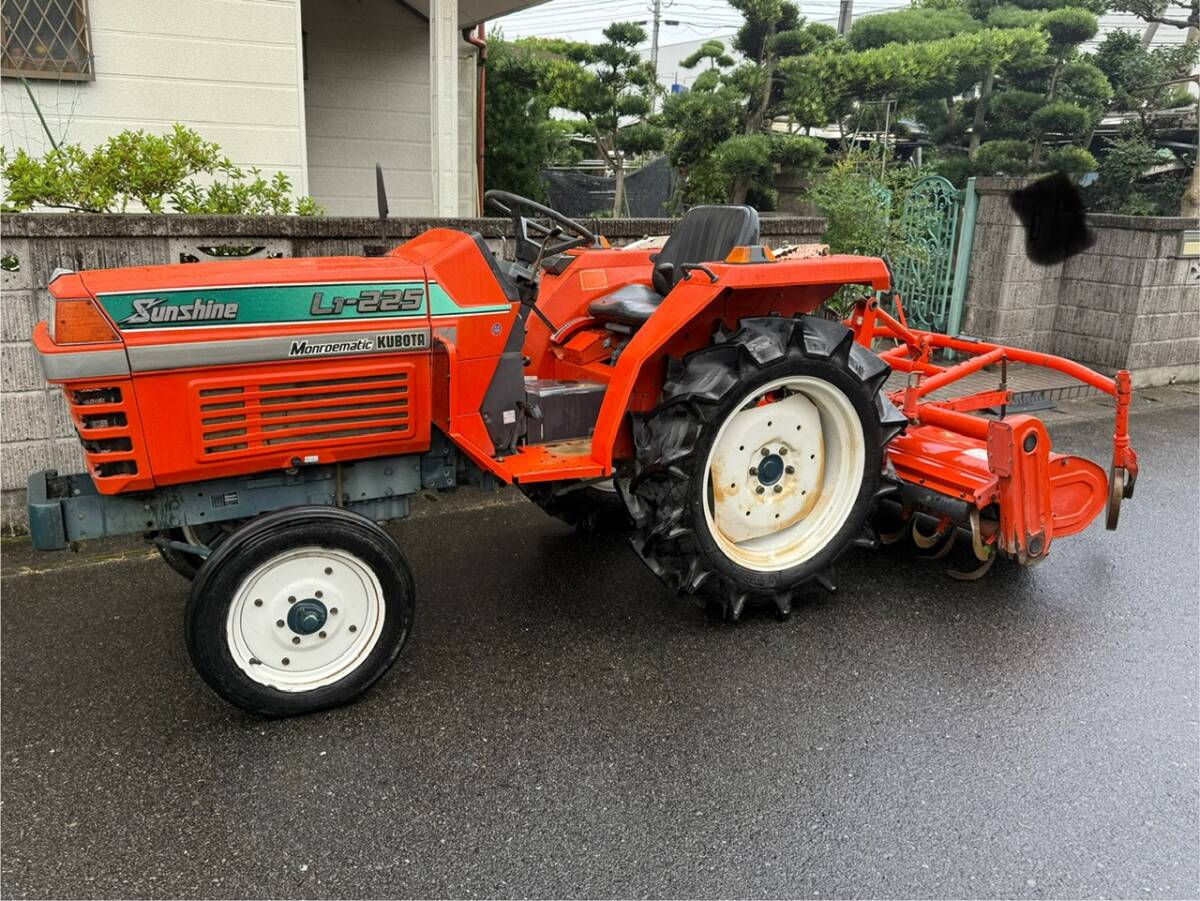 クボタ トラクター L1-225 22馬力 471時間 サンシャイン Sunshine RL15 モンロ 2駆 2WD ディーゼル 輸出 貿易 引取限定拍卖