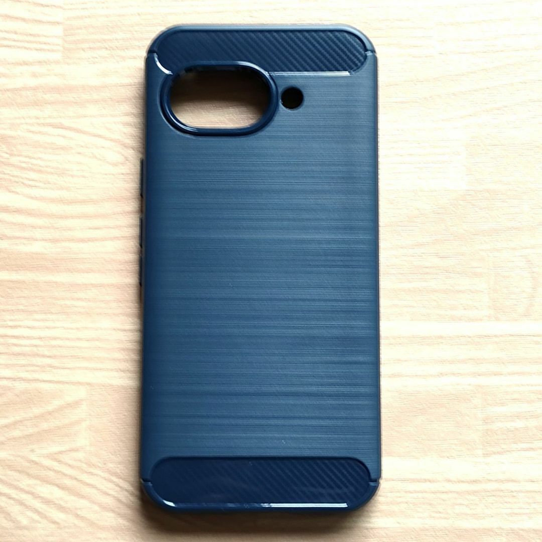 Google Pixel 9a ソフトケース カバー 濃紺 管理251-3拍卖