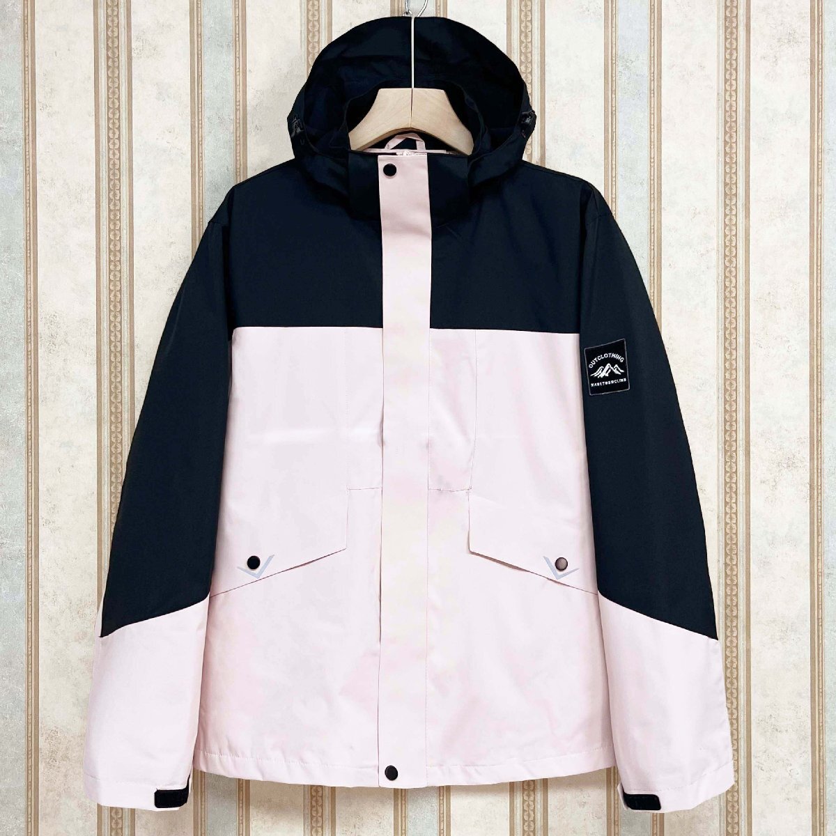 個性 定価6万 FRANKLIN MUSK・アメリカ・ニューヨーク発 ジャケット ゆったり マウンテンパーカー スポーツウェア 山登り 男女兼用 サイズ4拍卖