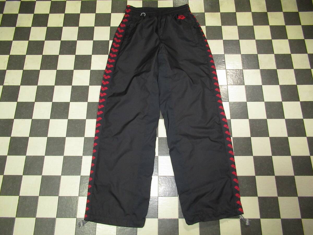 ★アリーナ/arena★良品 S 裏メッシュウィンドブレーカーパンツ チームライン拍卖