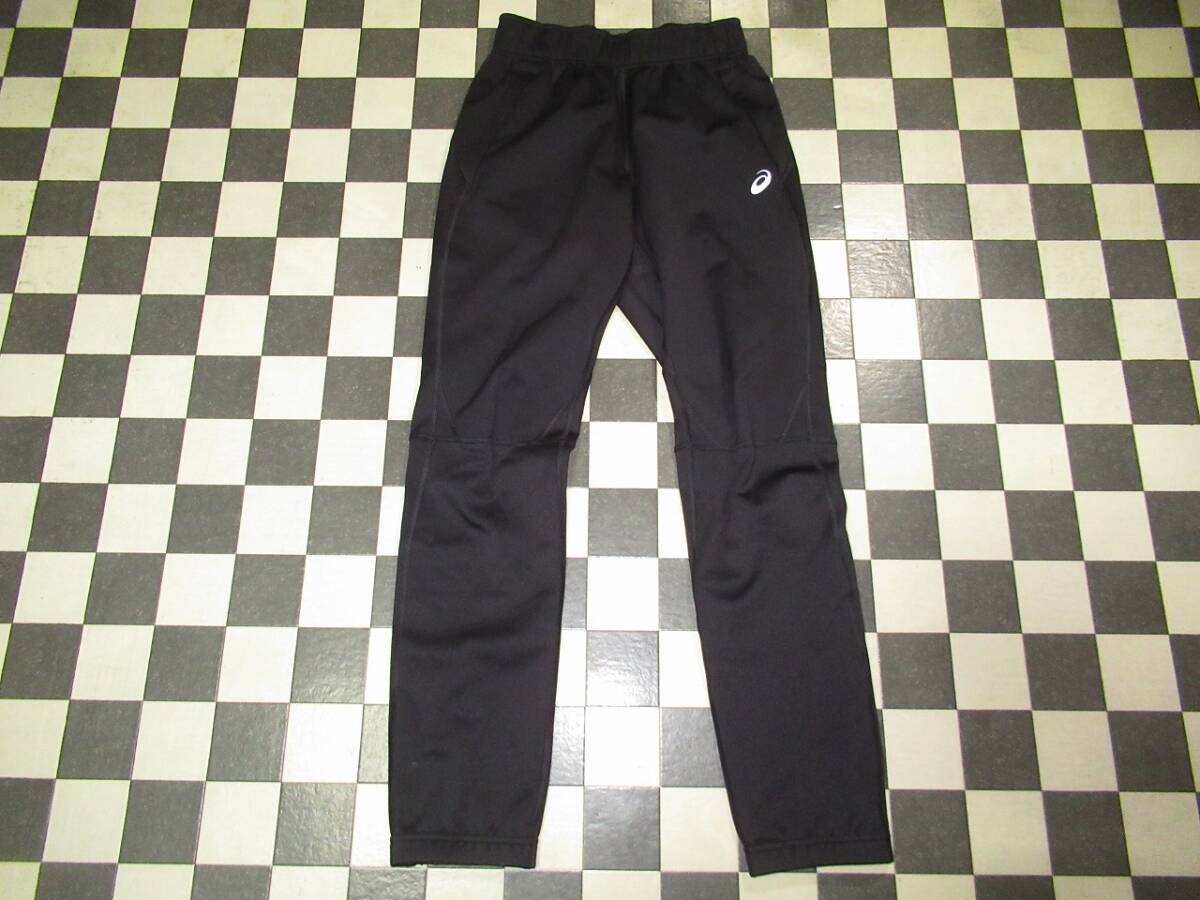 ★アシックス★ウィンター アクセラレート パンツ 裏ソフト起毛 メンズ日本S ブラック拍卖