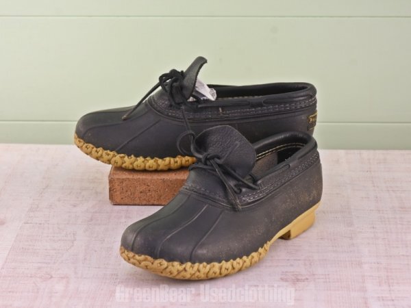 E201 USA製 L.L.Bean ビーンブーツ 黒 メンズ 9M 27cm拍卖