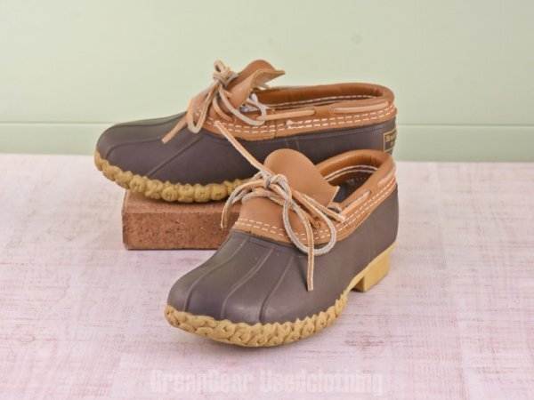 E203 USA製 L.L.Bean ビーンブーツ 茶 レディース W6W 23cm拍卖