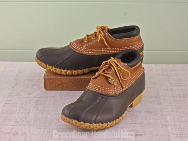 E276 USA製 L.L.Bean ビーンブーツ 茶 レディース 7M 25cm拍卖