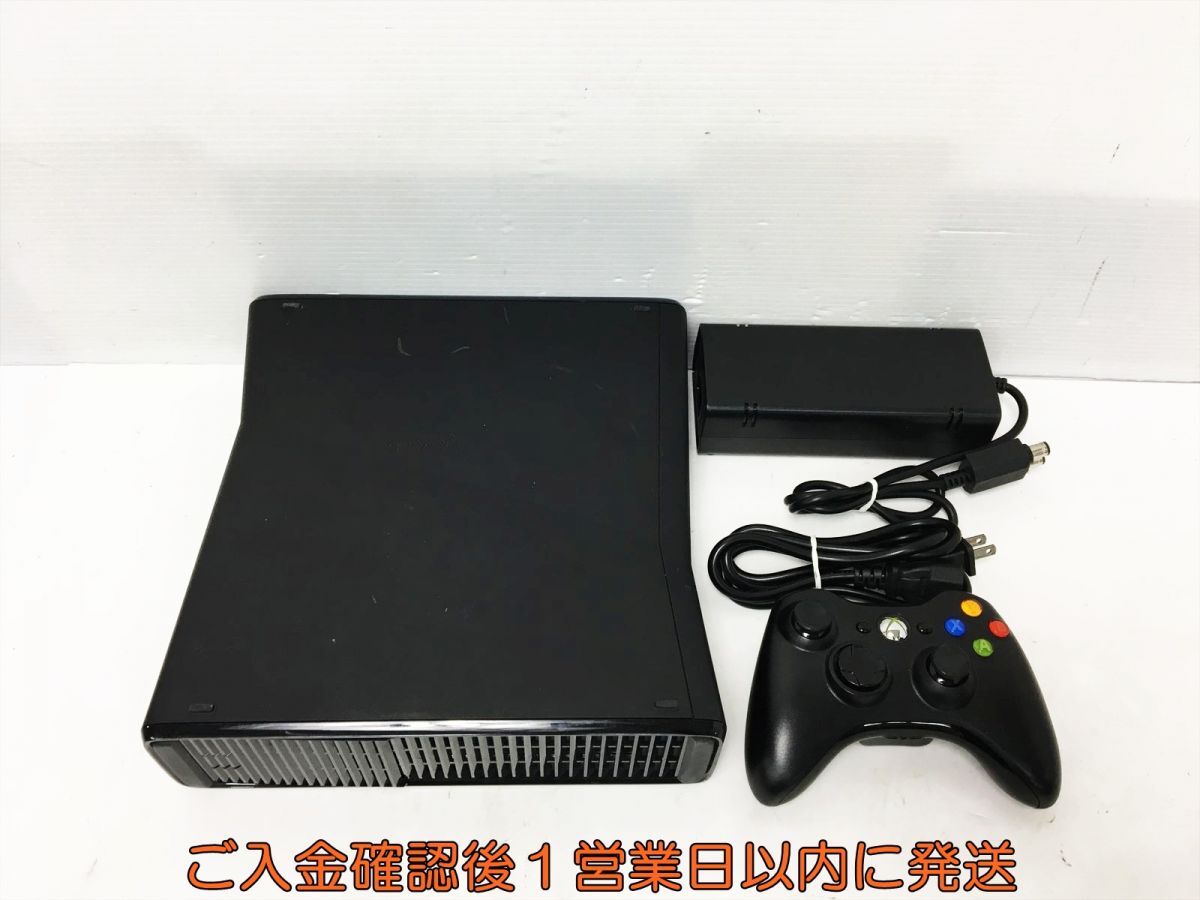 【1円】XBOX 360 S CONSOLE 本体 セット ブラックModel 1439 未検品ジャンク 見えるもののみ K07-096tm/G4拍卖