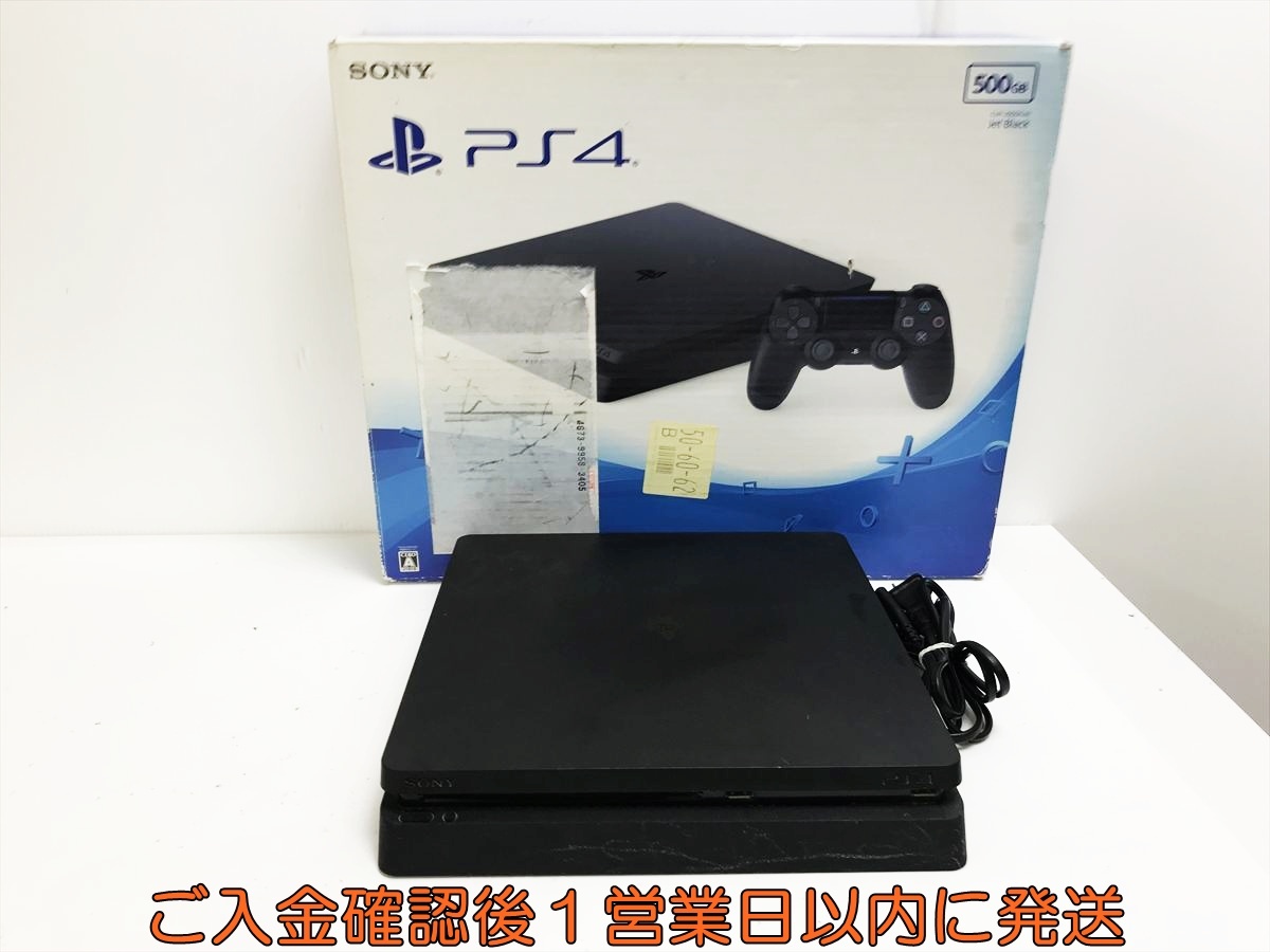【1円】PS4 本体/箱 セット 500GB ブラック SONY PlayStation4 CUH-2000A 初期化/動作確認済 プレステ4 FW12.50 N01-135tt/G4拍卖