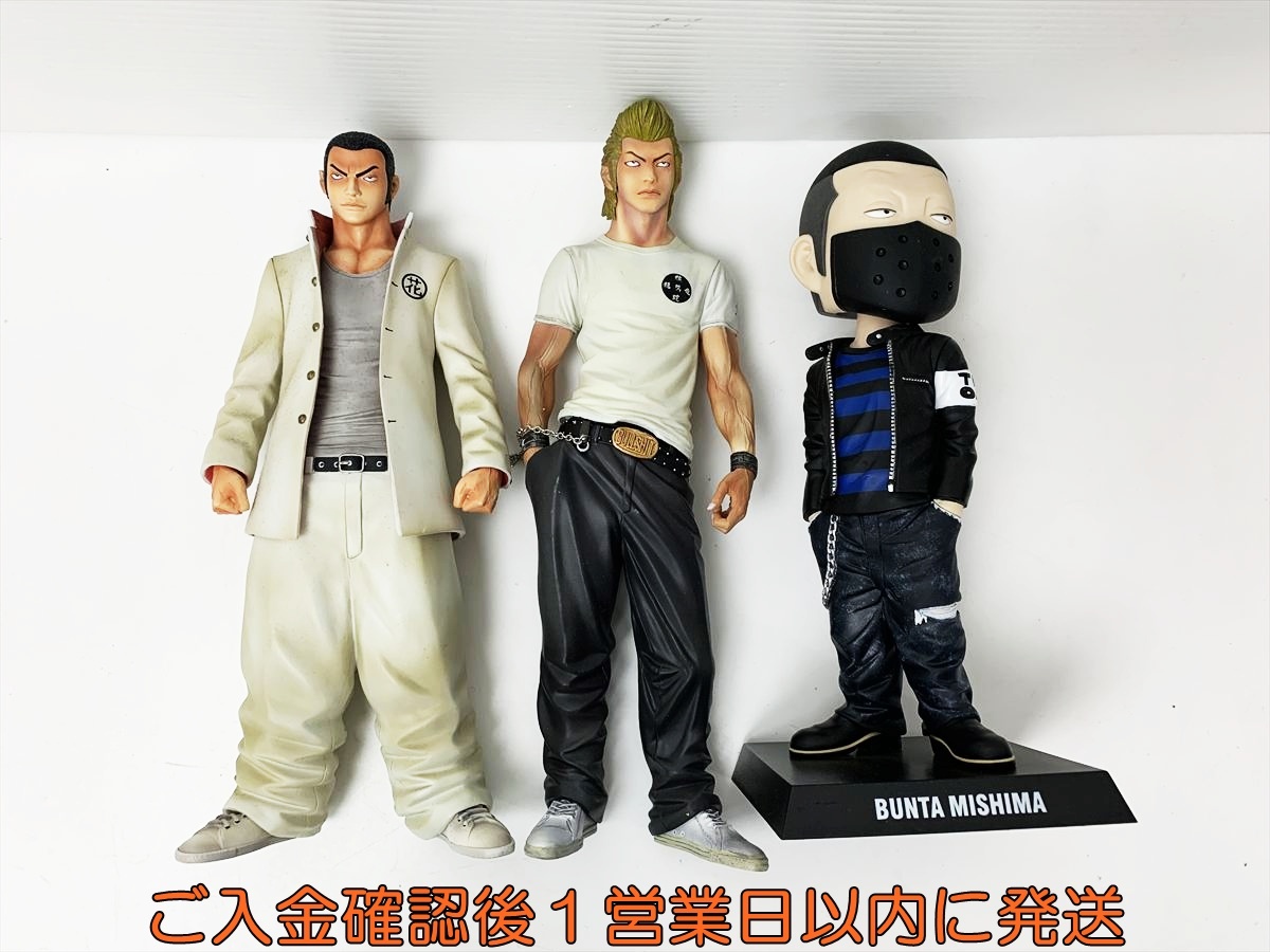 【1円】クローズ 坊屋春道 月島花 三島文太 フィギュア まとめ売り セット 未検品ジャンク ボブルヘッド G06-370rm/F3拍卖