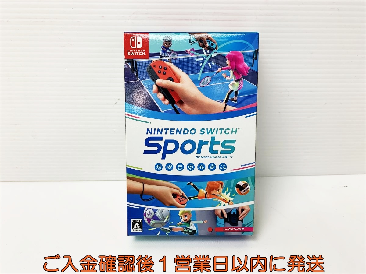 【1円】未使用品 Switch Nintendo Switch Sports ニンテンドースイッチスポーツ ゲームソフト レッグバンド付 E01-764rm/F3拍卖