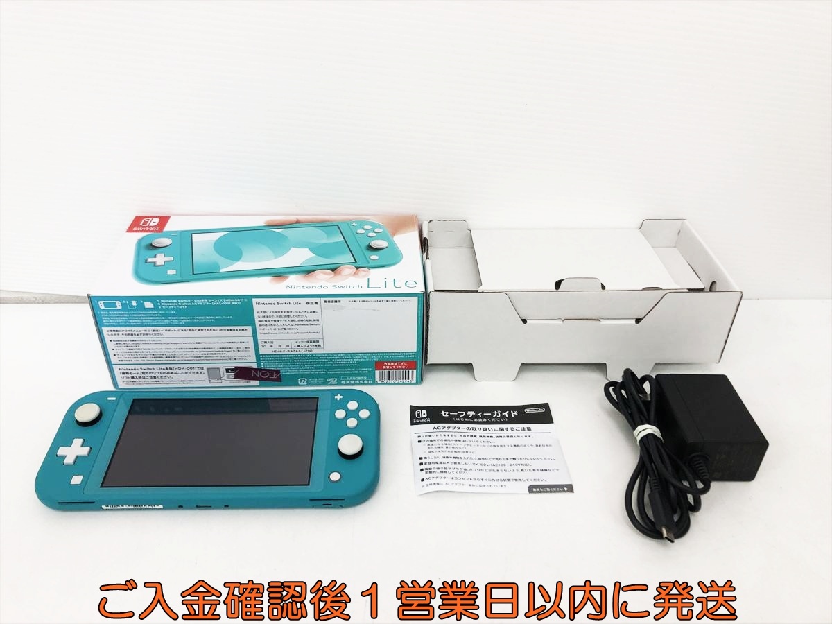 【1円】任天堂 Nintendo Switch Switch Lite 本体 セット ターコイズ ニンテンドースイッチライト 初期化/動作確認済 L03-112os/F3拍卖