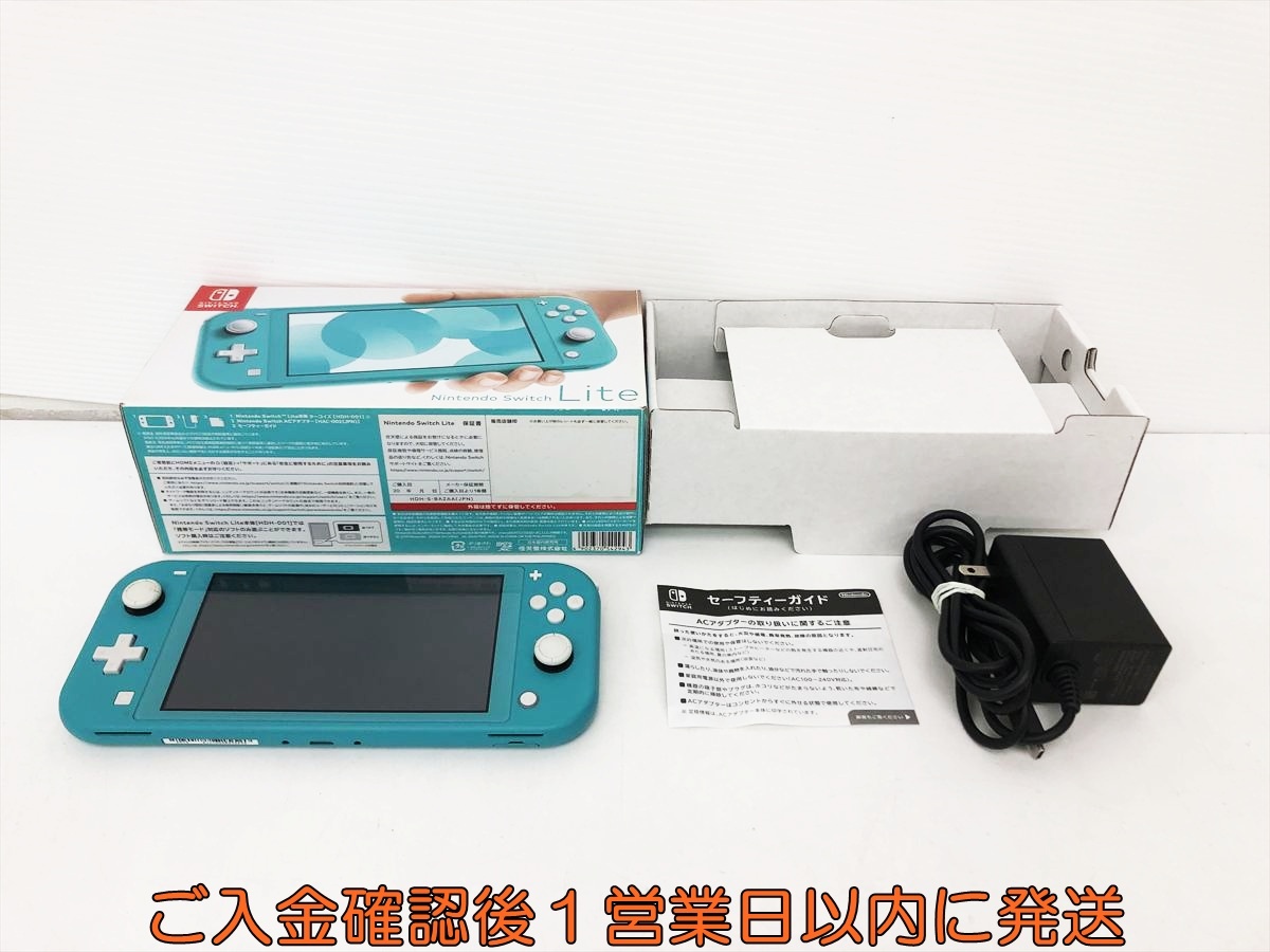 【1円】任天堂 Nintendo Switch Switch Lite 本体 セット ターコイズ ニンテンドースイッチライト 初期化/動作確認済 L03-114os/F3拍卖