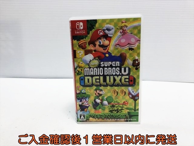 【1円】Switch New スーパーマリオブラザーズ U デラックス ゲームソフト Nintendo スイッチ 1A0303-187sy/G1拍卖