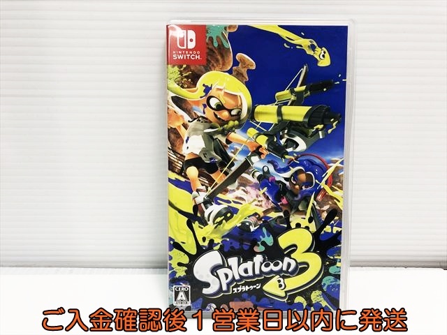 【1円】Switch スプラトゥーン3 ゲームソフト Nintendo スイッチ 1A0318-235nn/G1拍卖