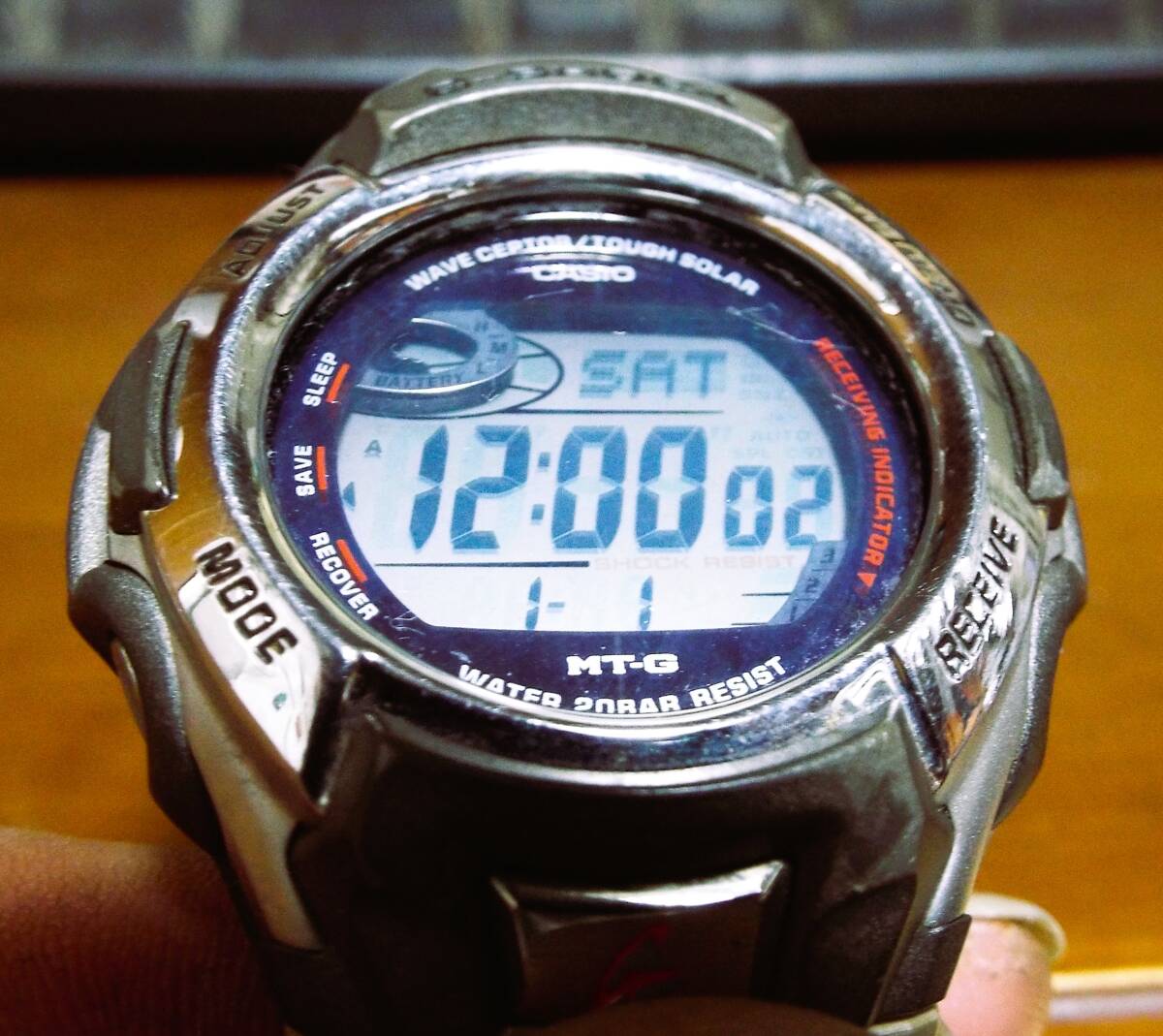 CASIO G-SHOCK MTG-900 電波ソーラー時計拍卖