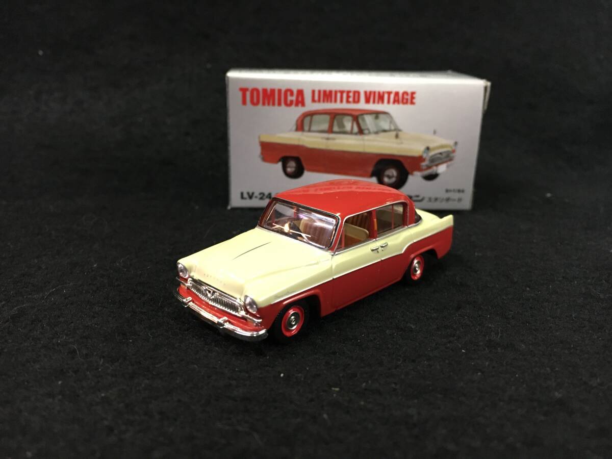 ■LV-24b■トミカリミテッドヴィンテージ■1/64 トヨペット クラウン スタンダード 赤/クリーム拍卖