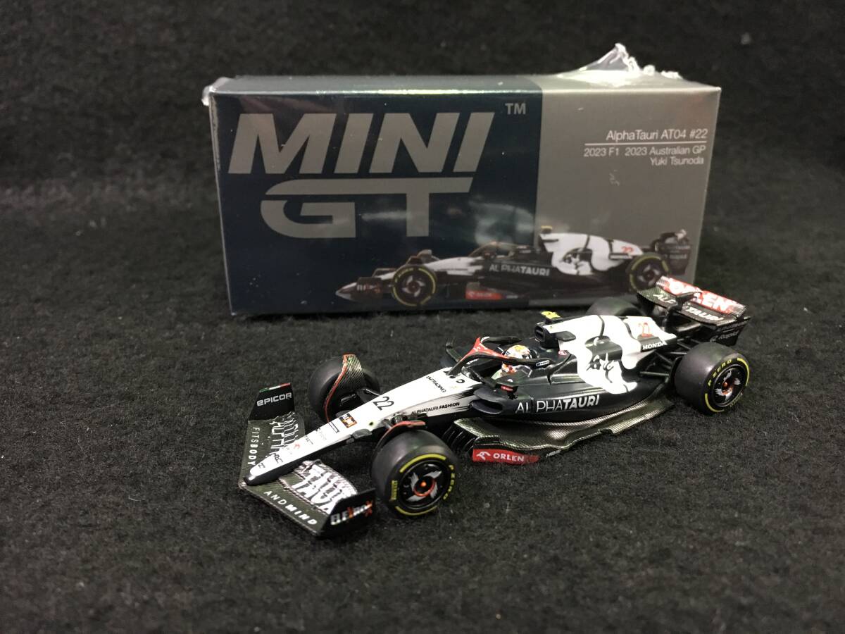 ■新品未開封■TSM ミニGT 1/64 アルファタウリ AT04 2023 F1 オーストラリアGP #22 角田裕毅 MGT00726-L拍卖