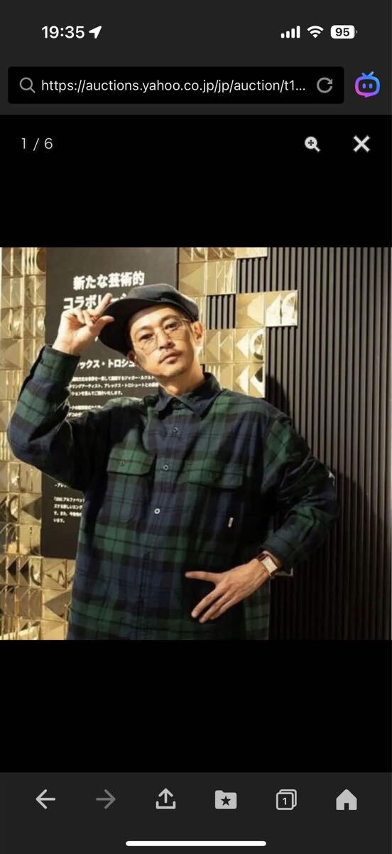 窪塚着 XL wtaps DECK LS 拍卖