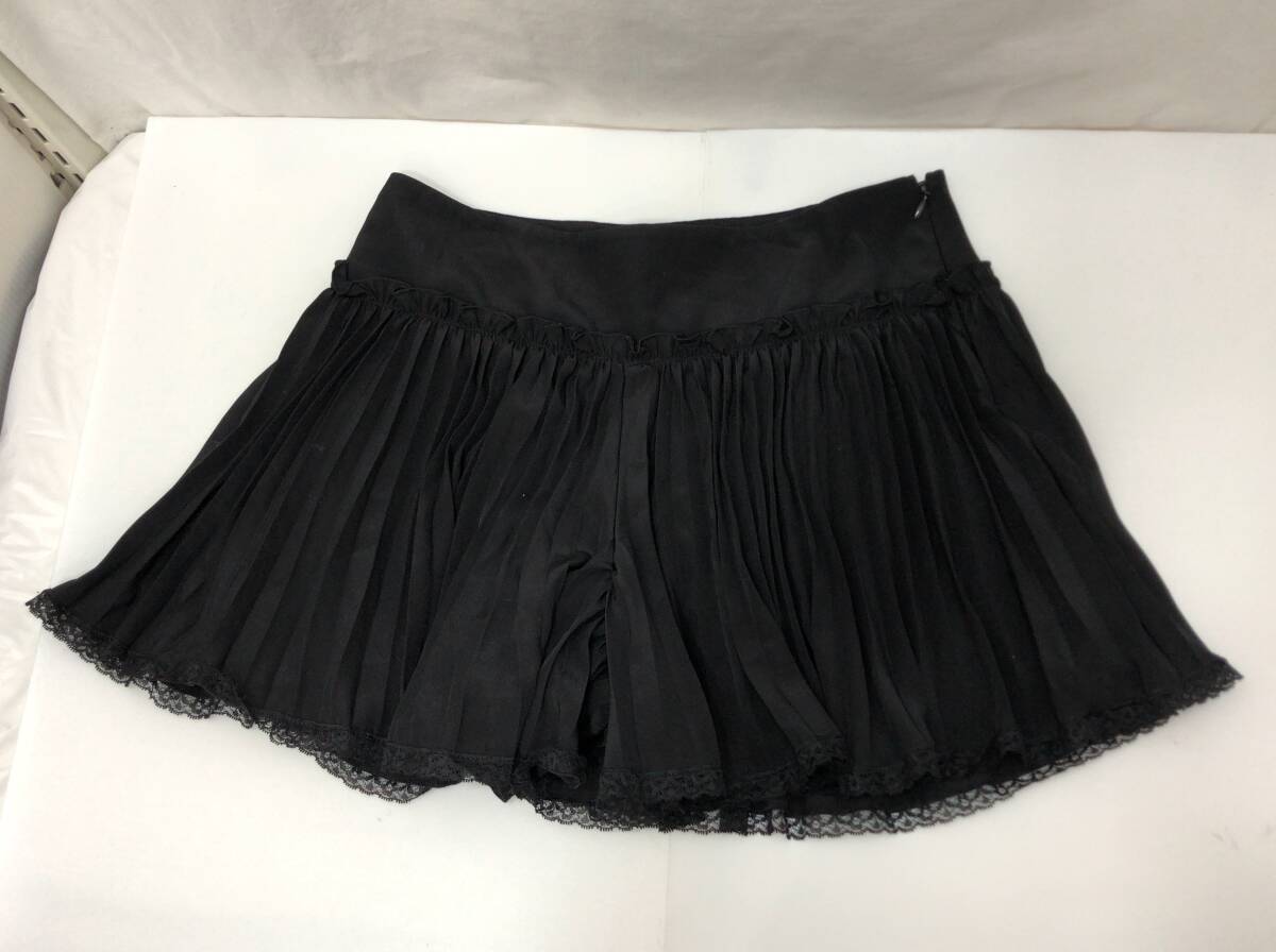 JILL STUART プリーツ レース ショートパンツ サイズ 0 ブラック レディース ジルスチュアート E48拍卖