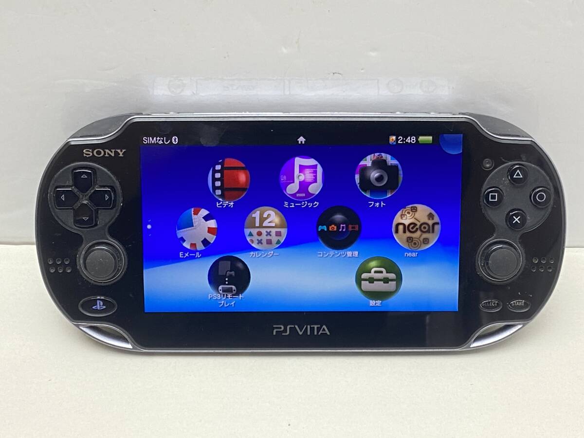 SONY PSVita PCH-1100 中古+8GBメモリ付属/FW 3.73拍卖