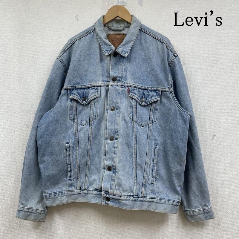 リーバイス 90s ジージャン デニム トラッカ― ジャケット ブルゾン Gジャン 71670 02 XL拍卖