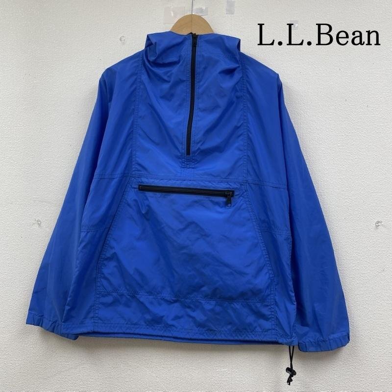 エルエルビーン 90s USA製 ハーフジップ ナイロン アノラックパーカー 薄手 4277b M拍卖