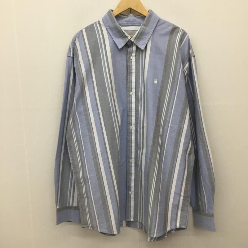 Carhartt WIP XL カーハートダブリューアイピー シャツ、ブラウス 長袖 L/S DWYER SHIRT Shirt Blouse 10141055拍卖