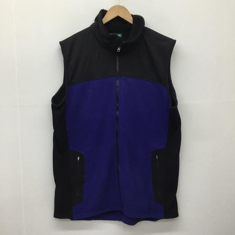 L.L.Bean XXL エルエルビーン ベスト ベスト フリースベスト Vest 黒 / ブラック / X 青 / ブルー / 10141051拍卖