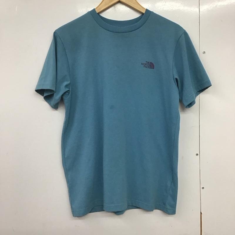 THE NORTH FACE S ザノースフェイス Tシャツ 半袖 NT32379 S/S Walls Manifest Tee T Shirt 青 / ブルー / 10141113拍卖