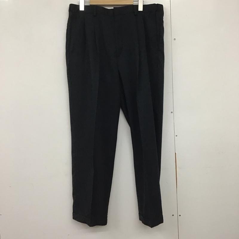 L.L.Bean 34 エルエルビーン パンツ スラックス スラックスパンツ ワイドパンツ センタータックパンツ 90s 紺 / ネイビー / 10141020拍卖