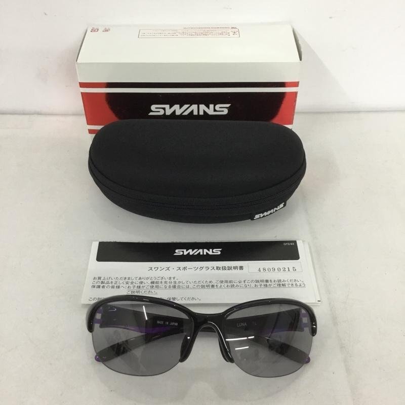 Swans 表記無し スワンズ めがね・サングラス サングラス LN-0053 LUNA 偏光レンズモデル スポーツサングラス 箱有 10141095拍卖