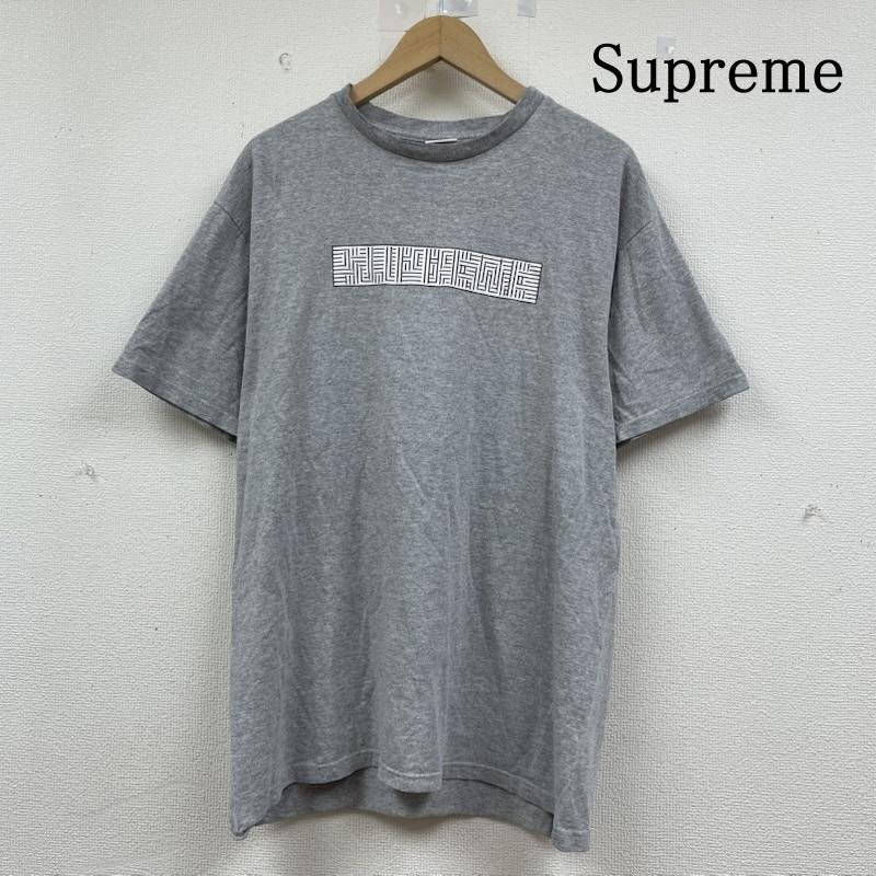 シュプリーム 11AW Optical Tee 半袖 Tシャツ Shirt 迷路 ボックスロゴ プリント L拍卖