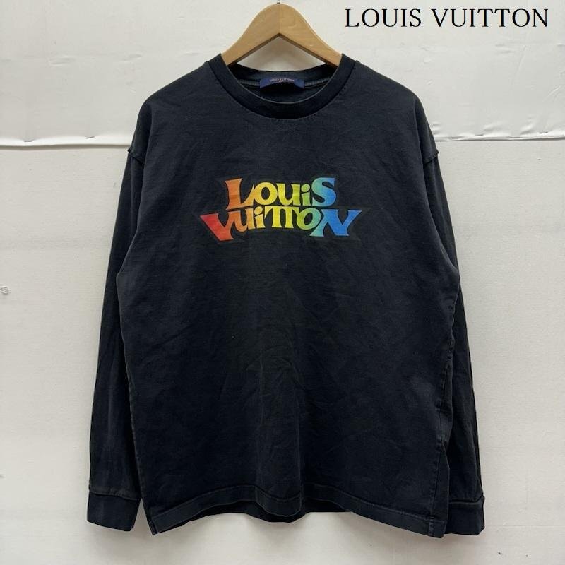 ルイヴィトン 23SS LVフェード プリンテッド ロングスリーブ Tシャツ RM231M NPG HOY31W M拍卖