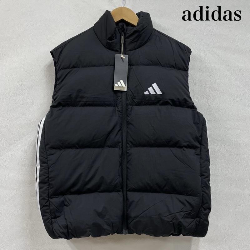 アディダス エッセンシャルズ クライマウォーム スリーストライプ パファー ダウン ベスト JM4078 L拍卖