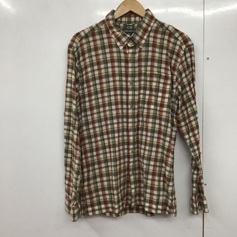 Eddie Bauer M エディーバウアー シャツ、ブラウス 長袖 ボタンダウンシャツ Shirt Blouse マルチカラー / マルチカラー / 10141191拍卖