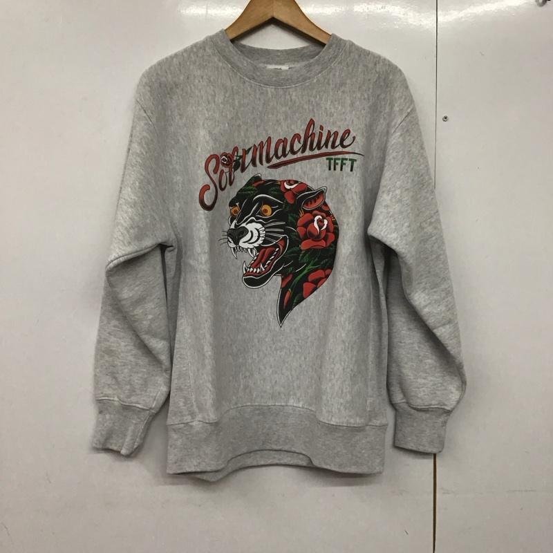Softmachine M ソフトマシーン トレーナー 長袖 長袖トレーナー スウェット クルーネック プルオーバー Sweat Sweatshirt 10141356拍卖