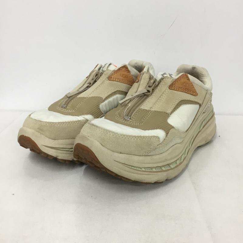 UGG 24.5cm アグ スニーカー スニーカー 1104187 CA805 MLT ジップスニーカー 24.5cm Sneakers ベージュ / ベージュ / 10141553拍卖