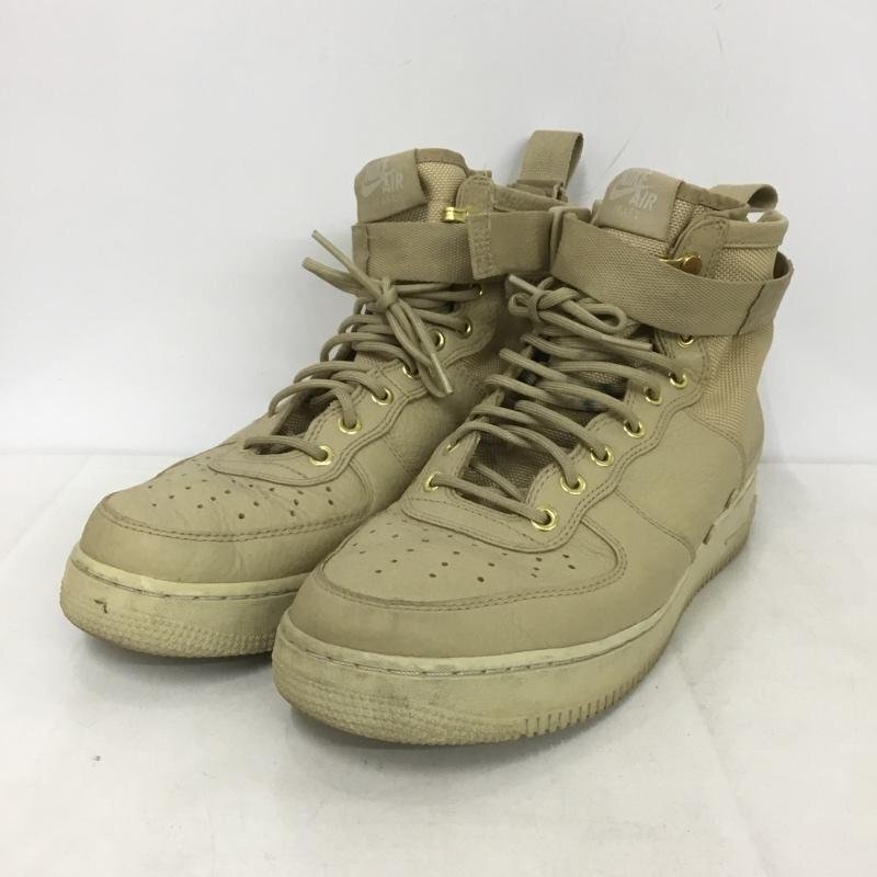 NIKE 28.0cm ナイキ スニーカー スニーカー 917753-200 SF AF 1 MID 28cm Sneakers ベージュ / ベージュ / 10141548拍卖