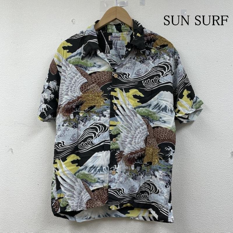 サンサーフ SS37573 SPECIAL EDITION HUNT DOWN FROM SKY 半袖 シャツ 開襟 オープンカラー L拍卖
