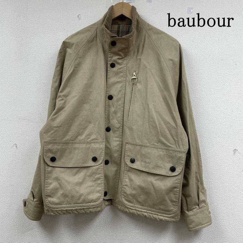 バブアー BEAULIEU JACKET BEDALE ジャケット フルジップアップ ダブルジップ ロゴ 刺繍入り ブルゾン M拍卖