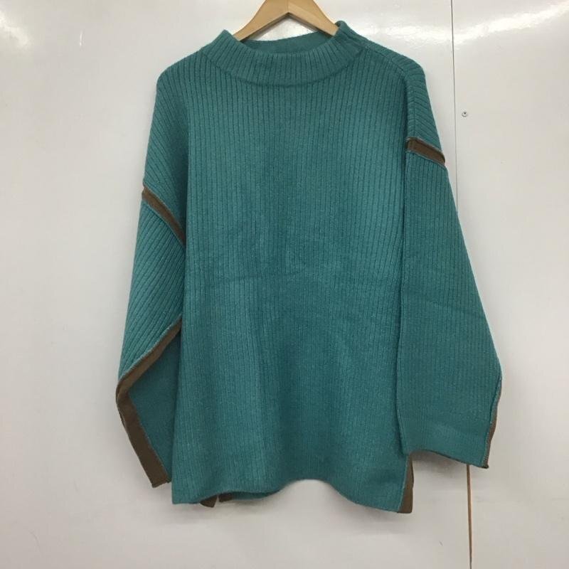 JEANASIS FREE ジーナシス ニット、セーター 長袖 JS063598MW 5Gハイショクボトルネック Knit Sweater 10141770拍卖