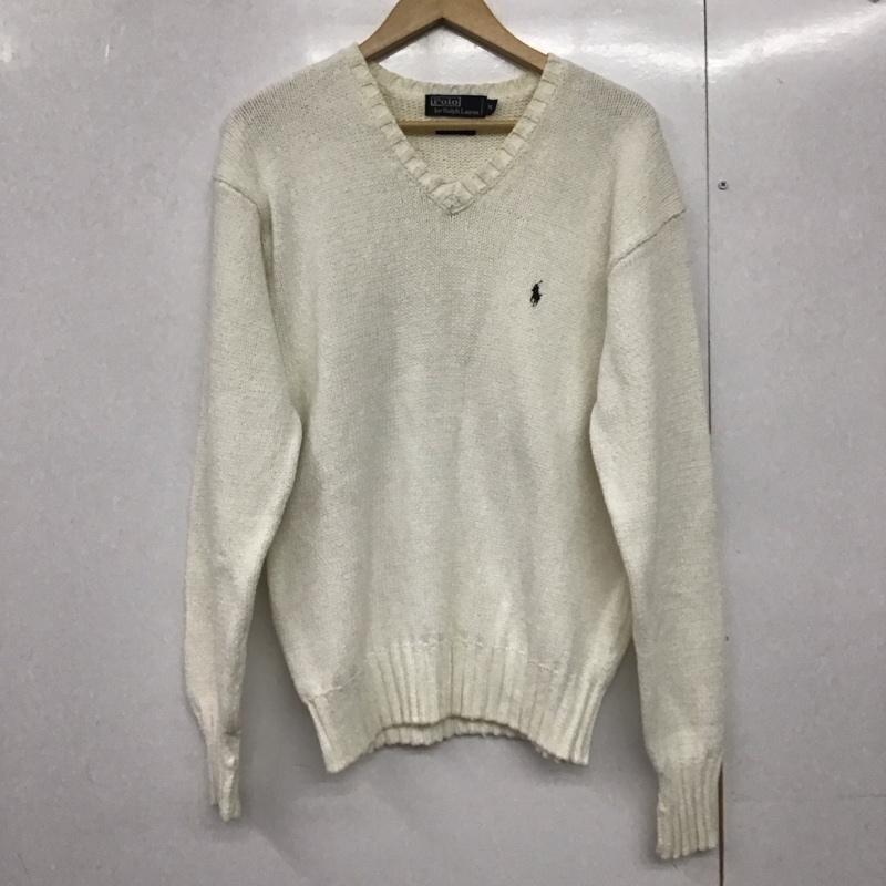 Polo by RALPH LAUREN M ポロバイラルフローレン ニット、セーター 長袖 長袖ニットカットソー Vネック セーター 10141738拍卖