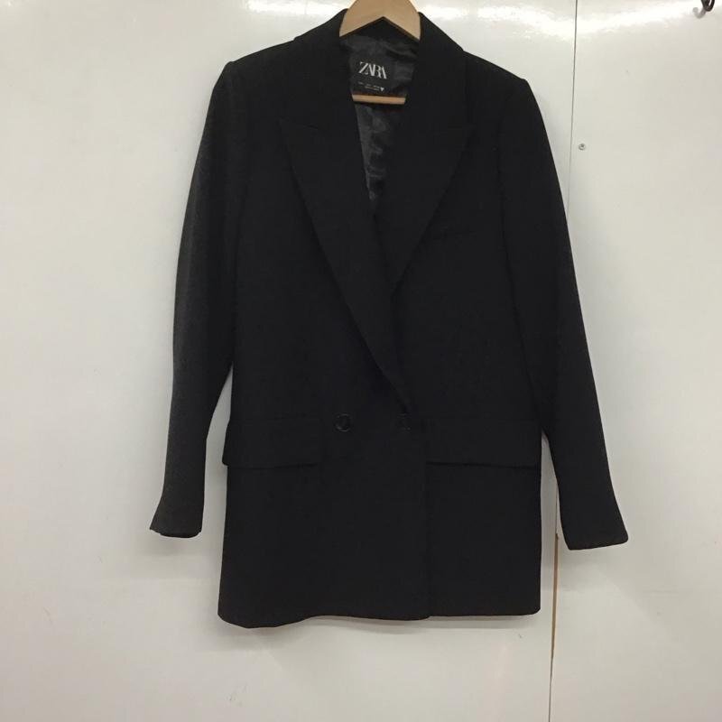 ZARA L ザラ ジャケット、上着 ジャケット、ブレザー Jacket 黒 / ブラック / 10141709拍卖